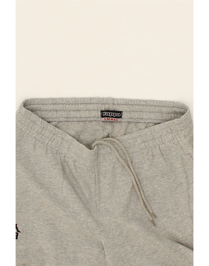 KAPPA Womens Tracksuit Trousers UK 10 Small  Grey Cotton Vintage Kappa and Second-Hand Kappa from Messina Hembry 
