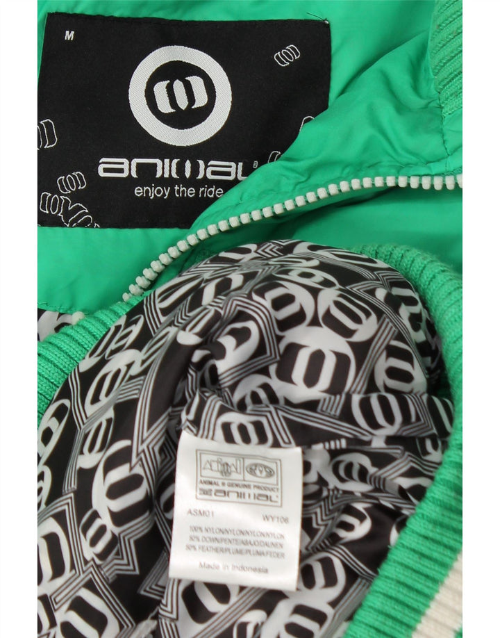 Animal Gilet rembourré pour homme UK 38 Nylon vert moyen