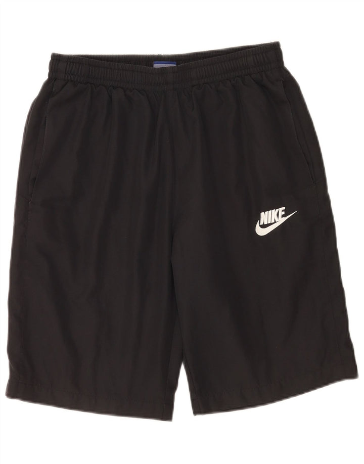 Nike Short de sport pour homme Noir moyen Polyester