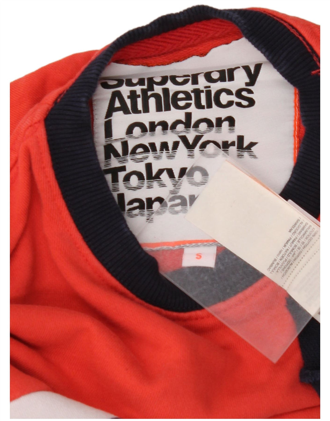 SUPERDRY Sweat-shirt coupe ample pour homme, petit color block multicolore