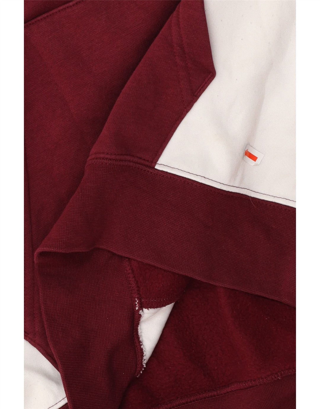 NIKE Pull à capuche graphique pour homme en coton color block petit marron