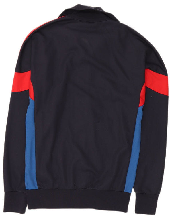 Adidas Homme Originals Survêtement Top Veste Petit Bleu Marine Colorblock