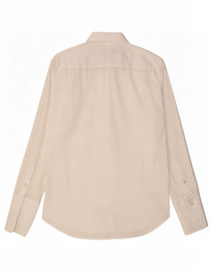 Gieves & Hawkes Chemise formelle pour homme Taille 16 1/2 Grand coton blanc