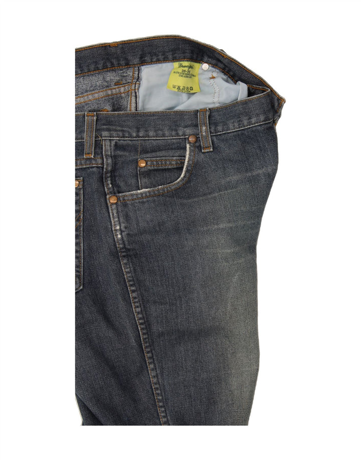 WRANGLER Jean Droit Evolution Homme W36 L36 Bleu Coton