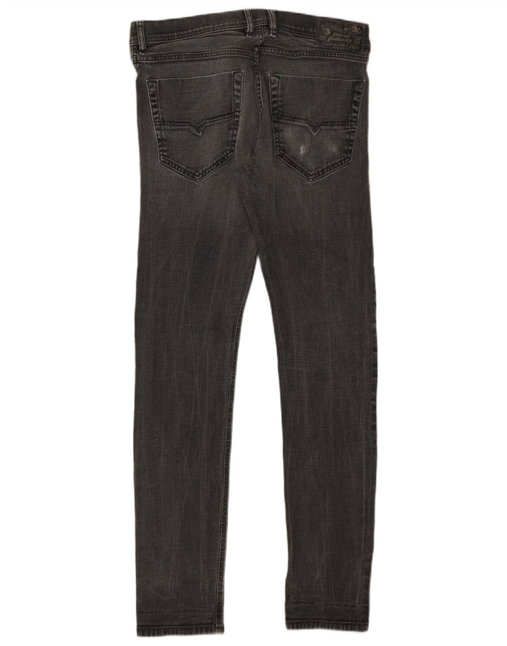 Diesel Jean Slim W32 L32 Gris Coton Homme