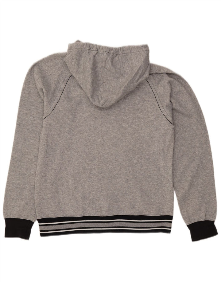 CHAMPION Pull à Capuche Homme Gris Moyen Coton