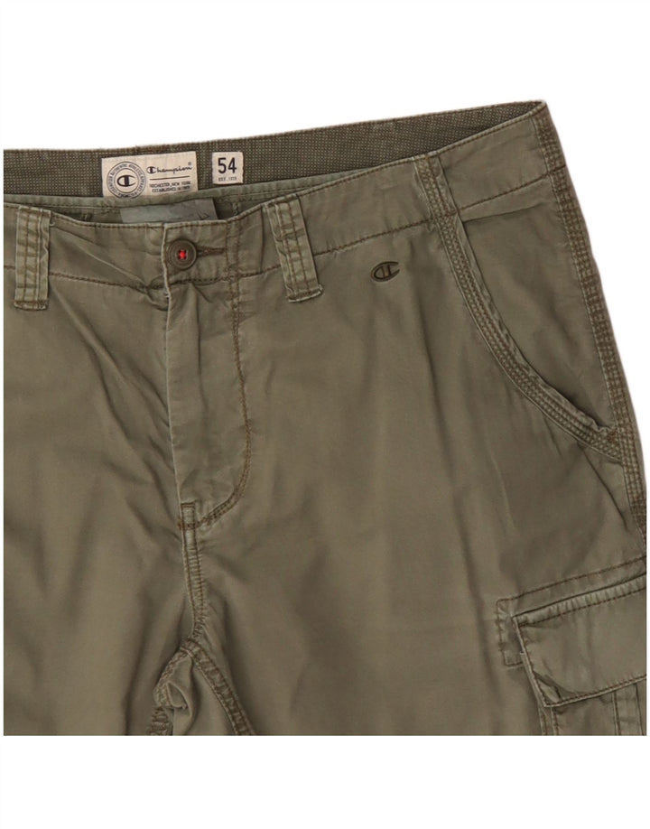 Champion Short Cargo Homme IT 54 2XL W38 Kaki Coton