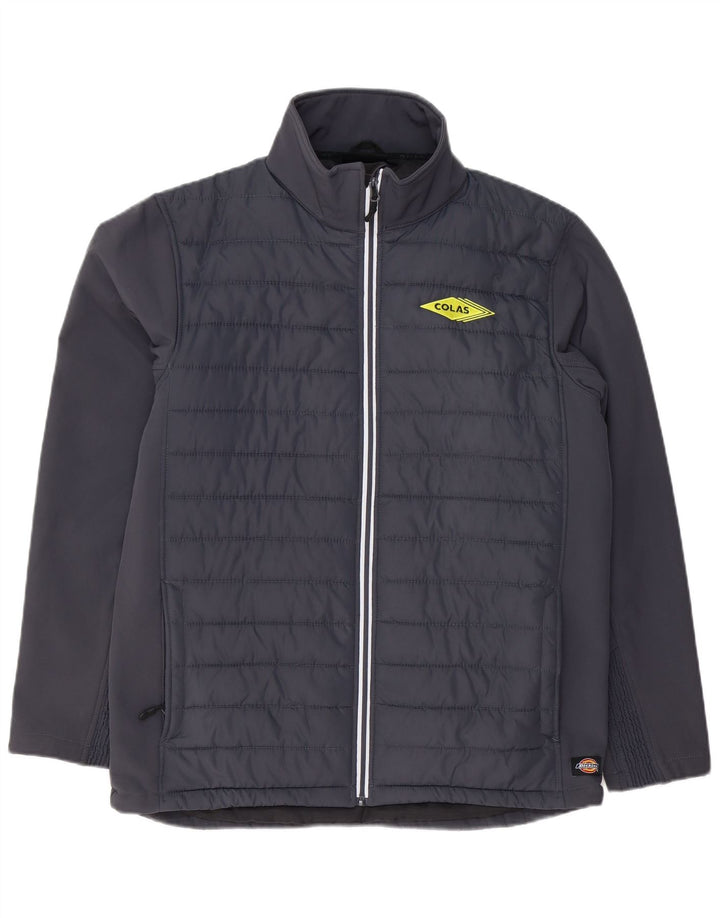 Dickies Veste matelassée pour homme UK 42 XL Bleu Colorblock Polyester