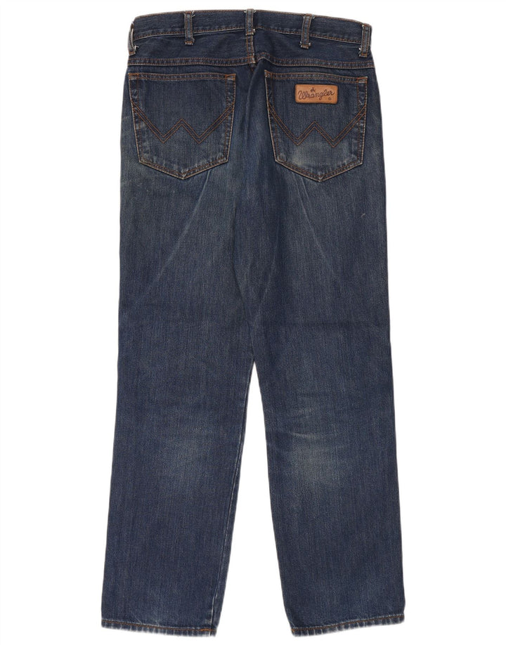 WRANGLER Jean droit homme W32 L30 bleu coton