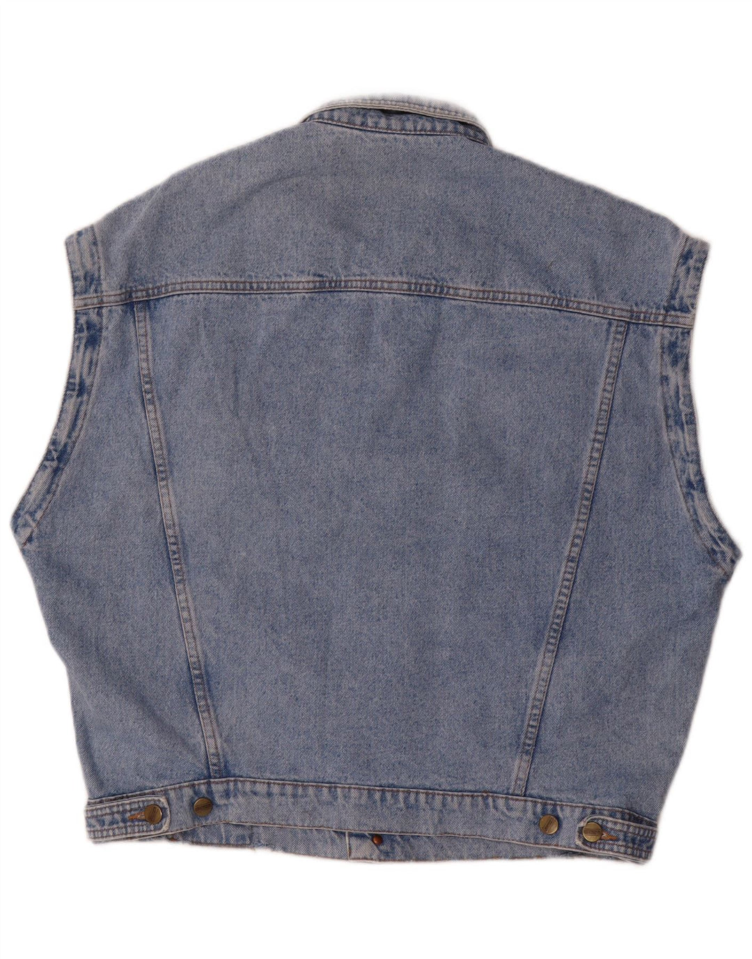 Quarry Gilet en jean pour homme UK 42 XL Bleu