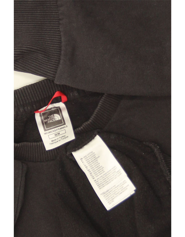 The North Face Sweat-shirt pour femme UK 14 Medium Noir Colourblock