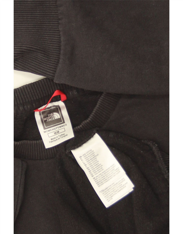 The North Face Sweat-shirt pour femme UK 14 Medium Noir Colourblock