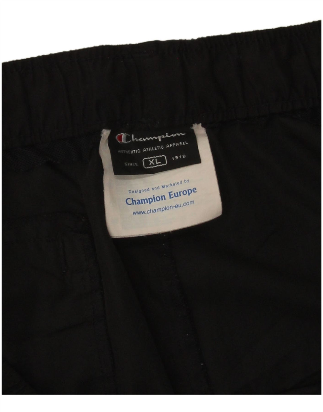 Champion Short de Sport Homme XL Noir Polyester