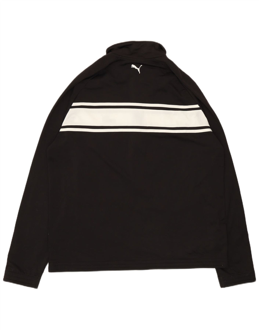 Puma Veste de survêtement pour homme 2XL Noir Colorblock Polyester