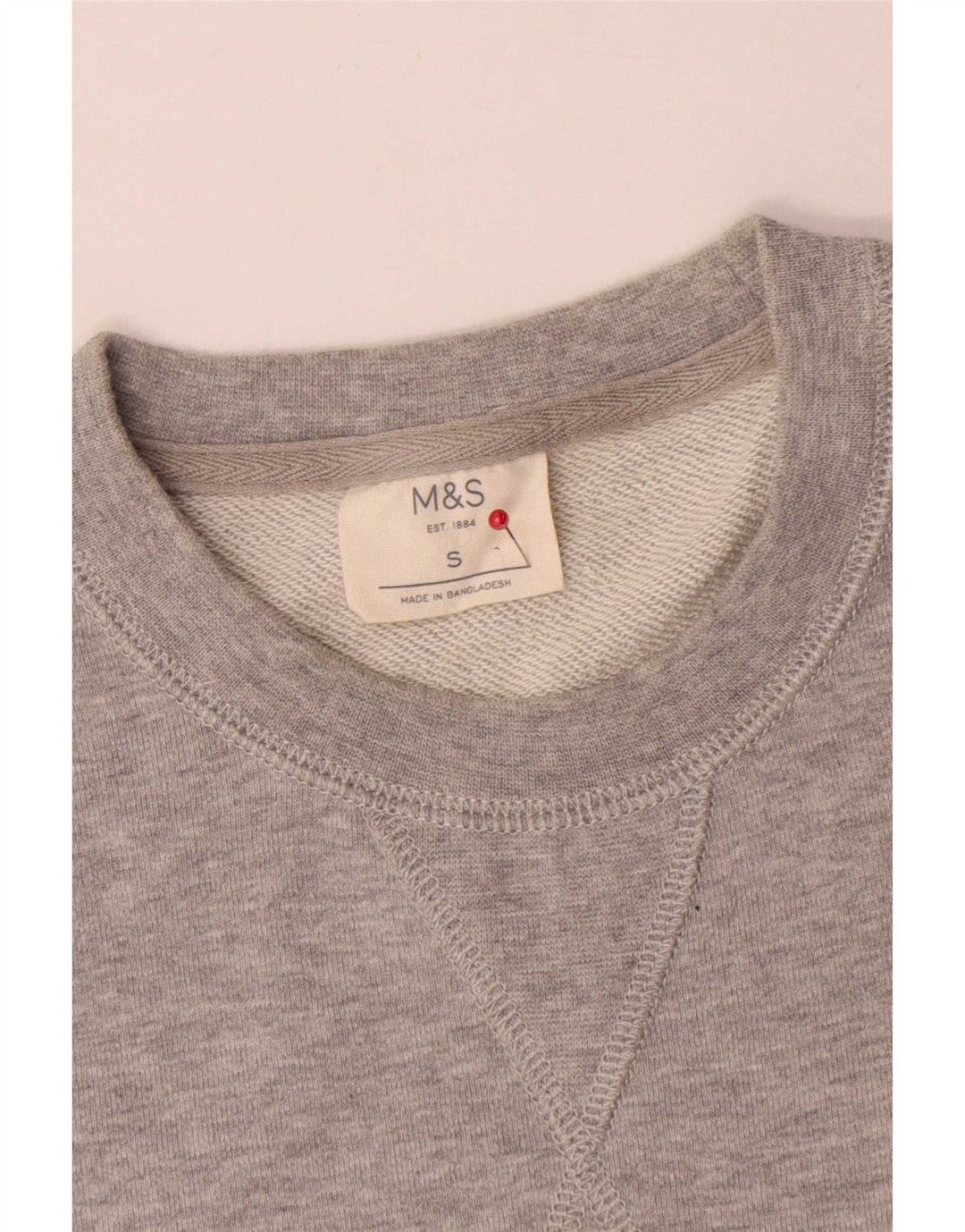 Marks & Spencer Sweat-shirt pour homme en coton gris petit