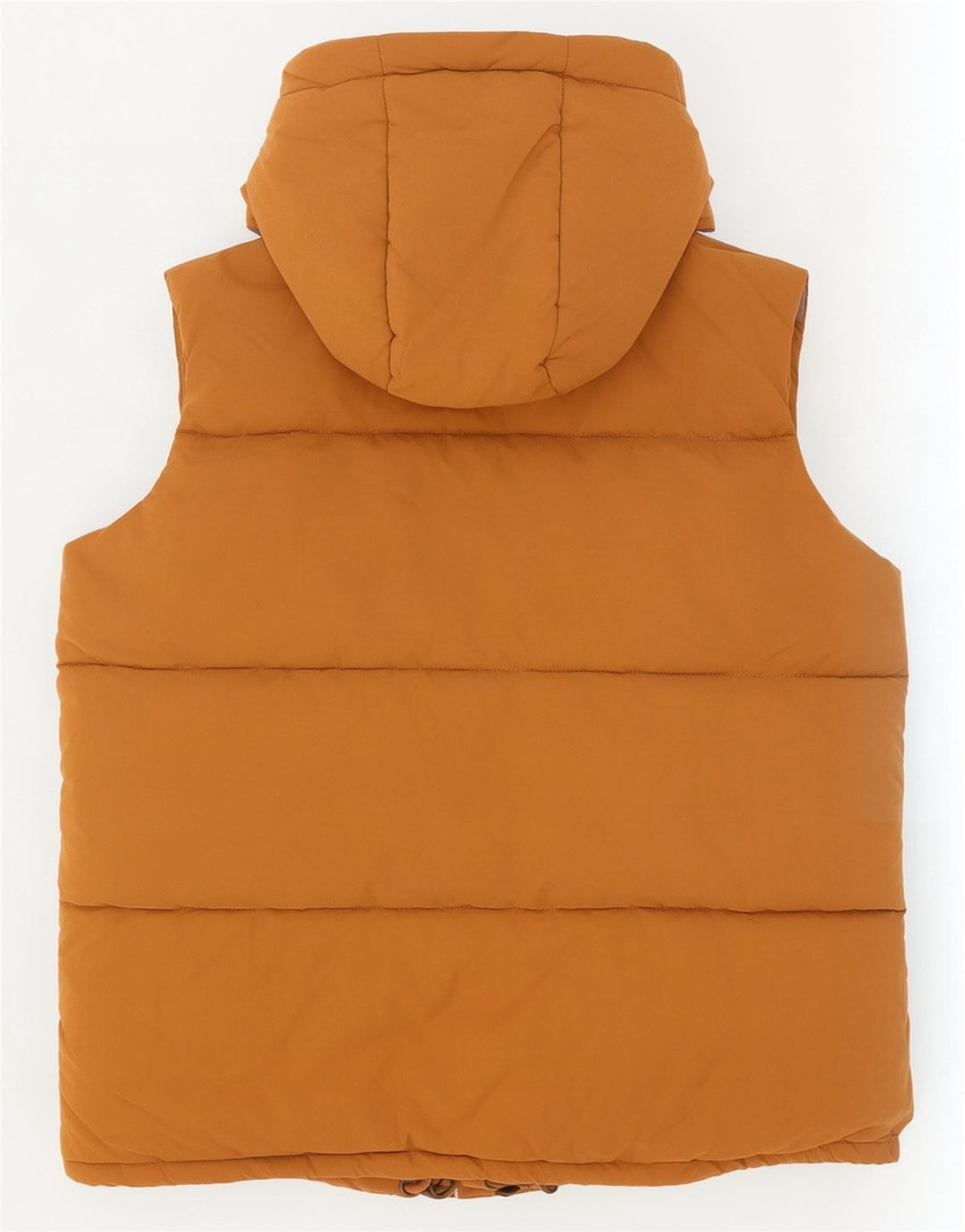 Fat Face Gilet rembourré surdimensionné à capuche pour femme UK 10 Petit Polyester Beige