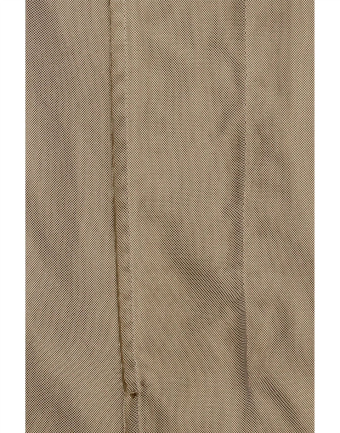 Massimo Dutti Manteau Homme EU 40 Grand Kaki Coton