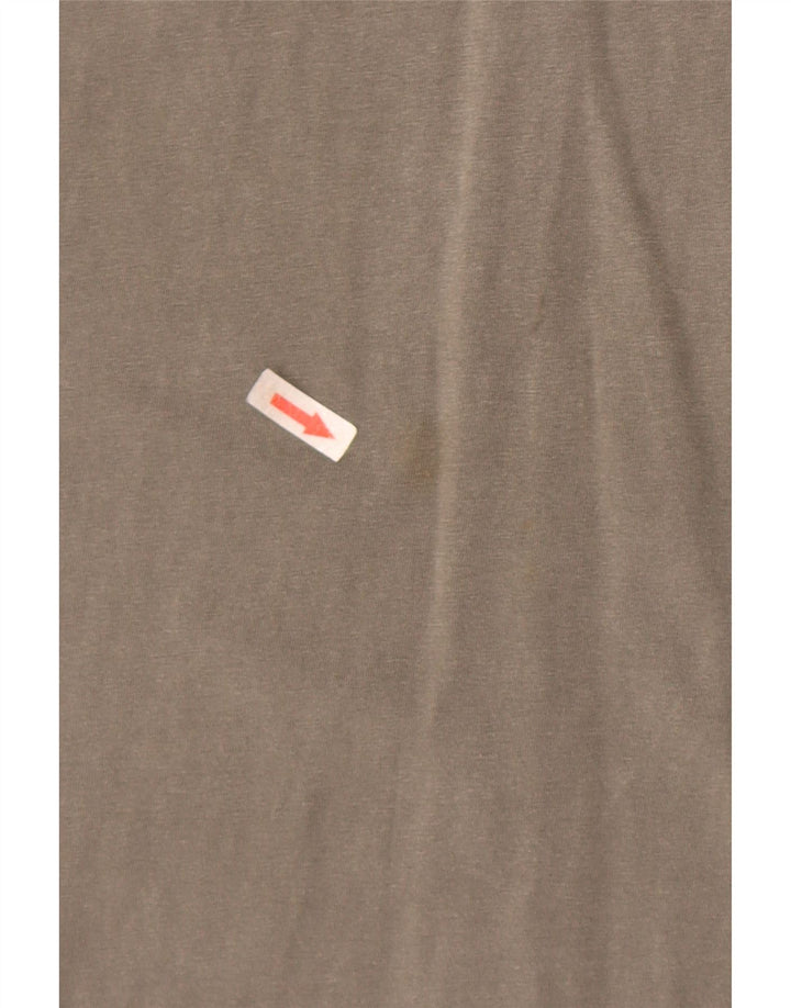 Zara Robe T-Shirt Femme UK 14 Gris Moyen