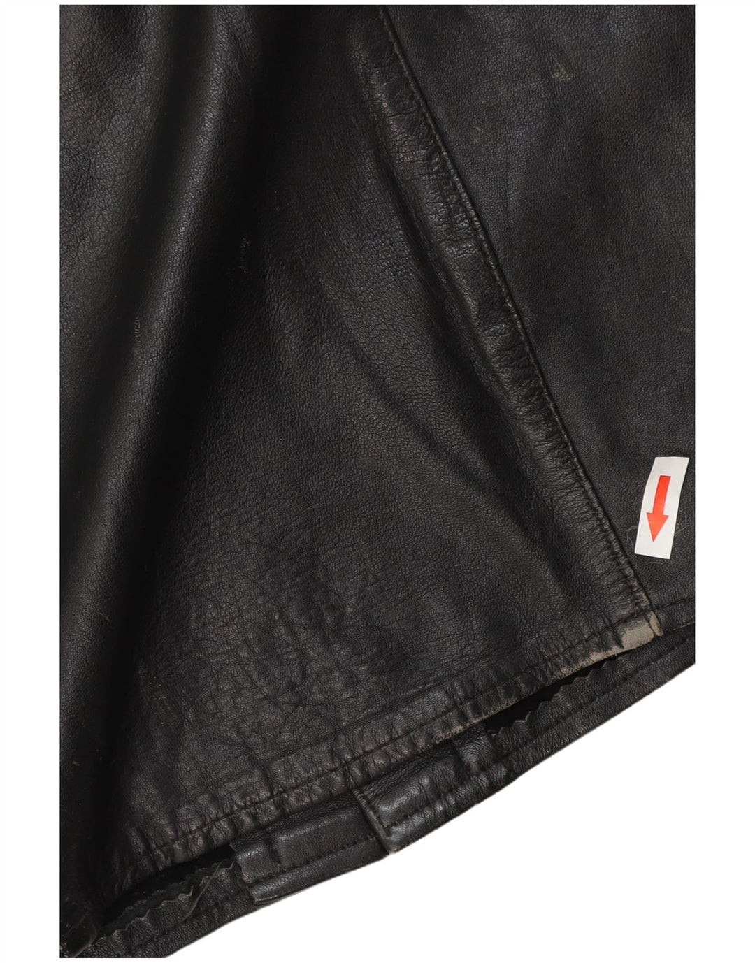 veste en cuir homme vintage UK 38 Noir Moyen