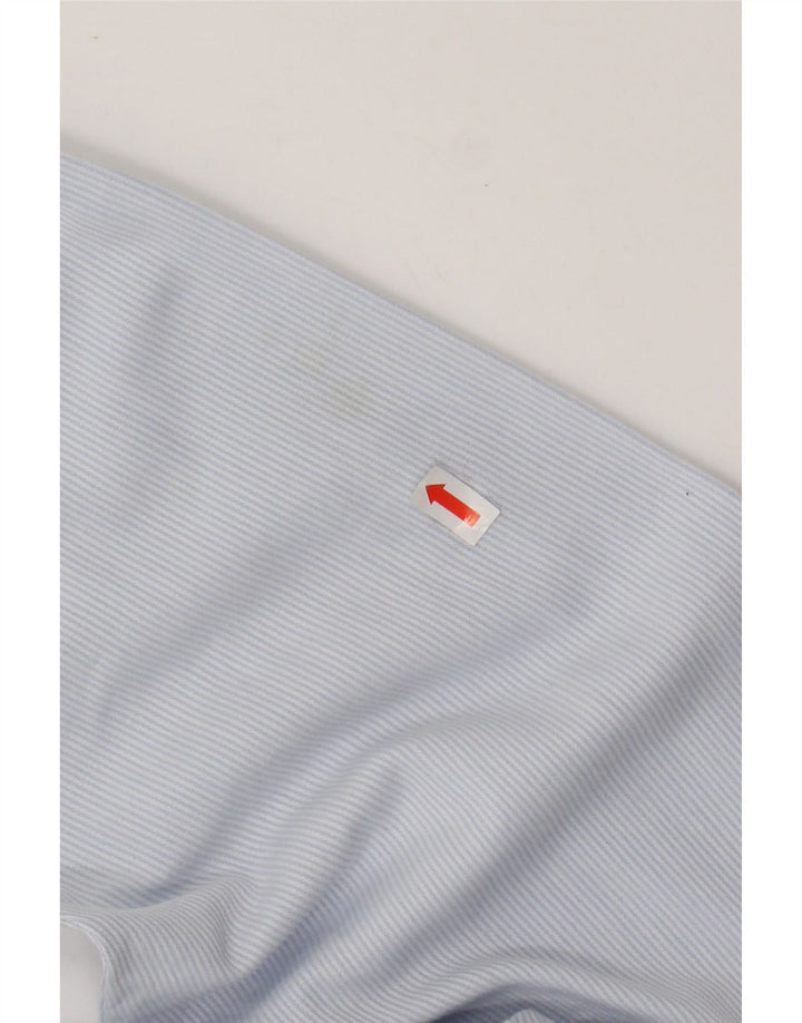 ARMANI JUNIOR Chemise Garçon 13-14 ans Coton Rayé Bleu