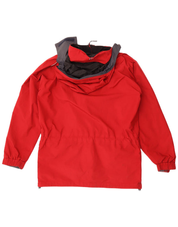 Berghaus Veste de pluie à capuche pour homme UK 38 Rouge moyen Polyester