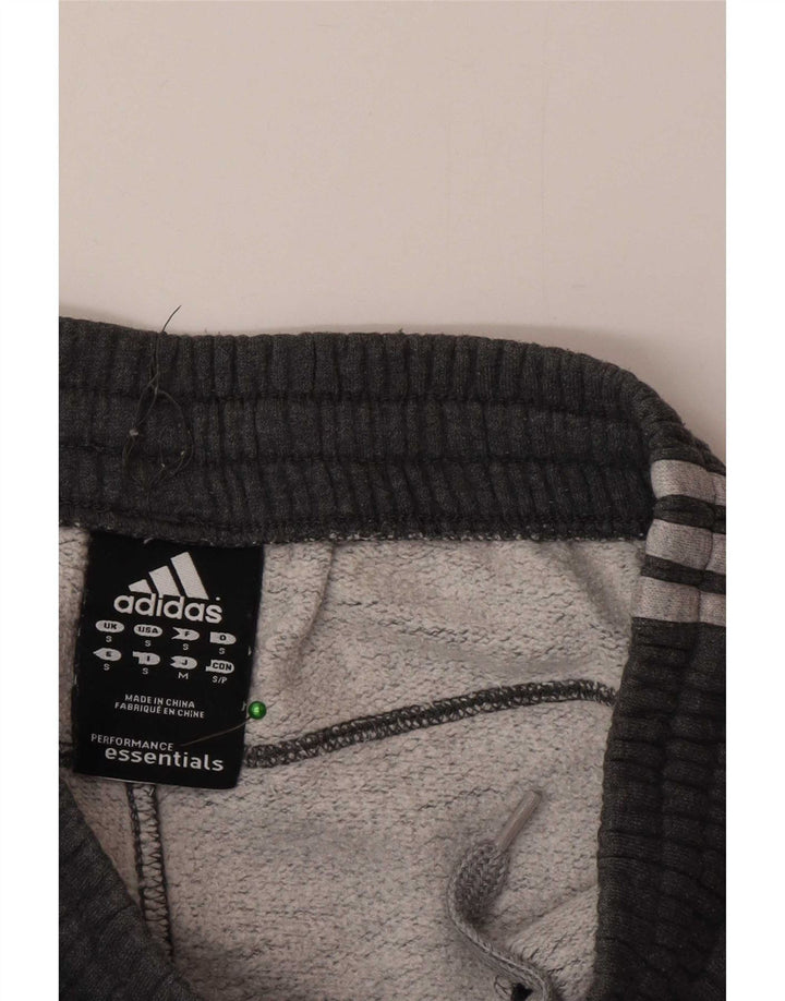 Adidas Pantalon de survêtement pour homme en coton gris Taille S