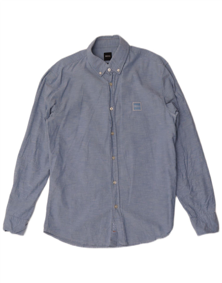 HUGO BOSS Chemise Homme Grand Bleu