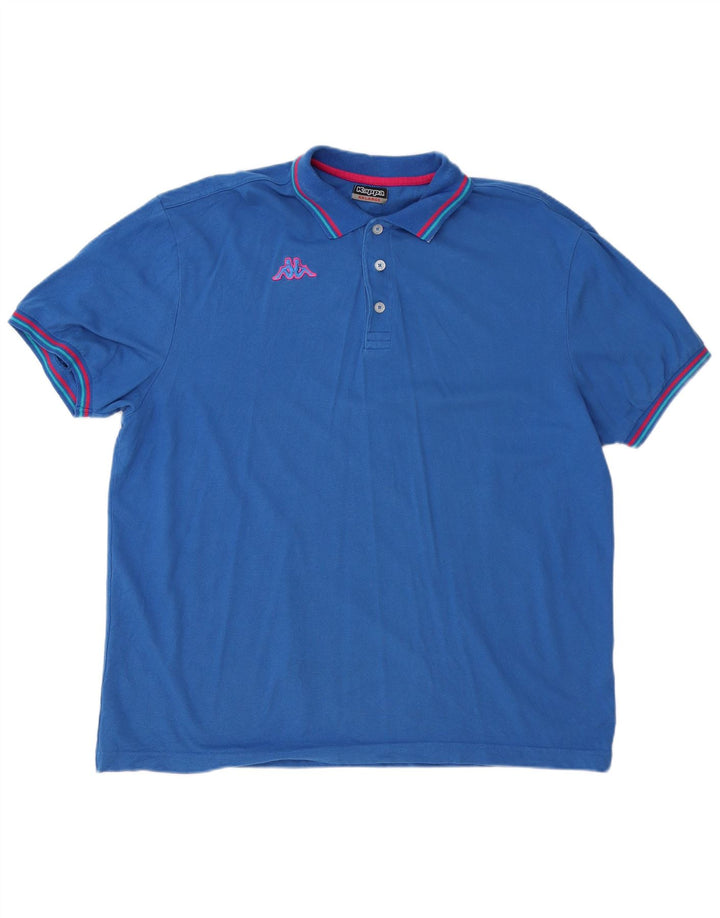 Kappa Polo Homme 2XL Bleu