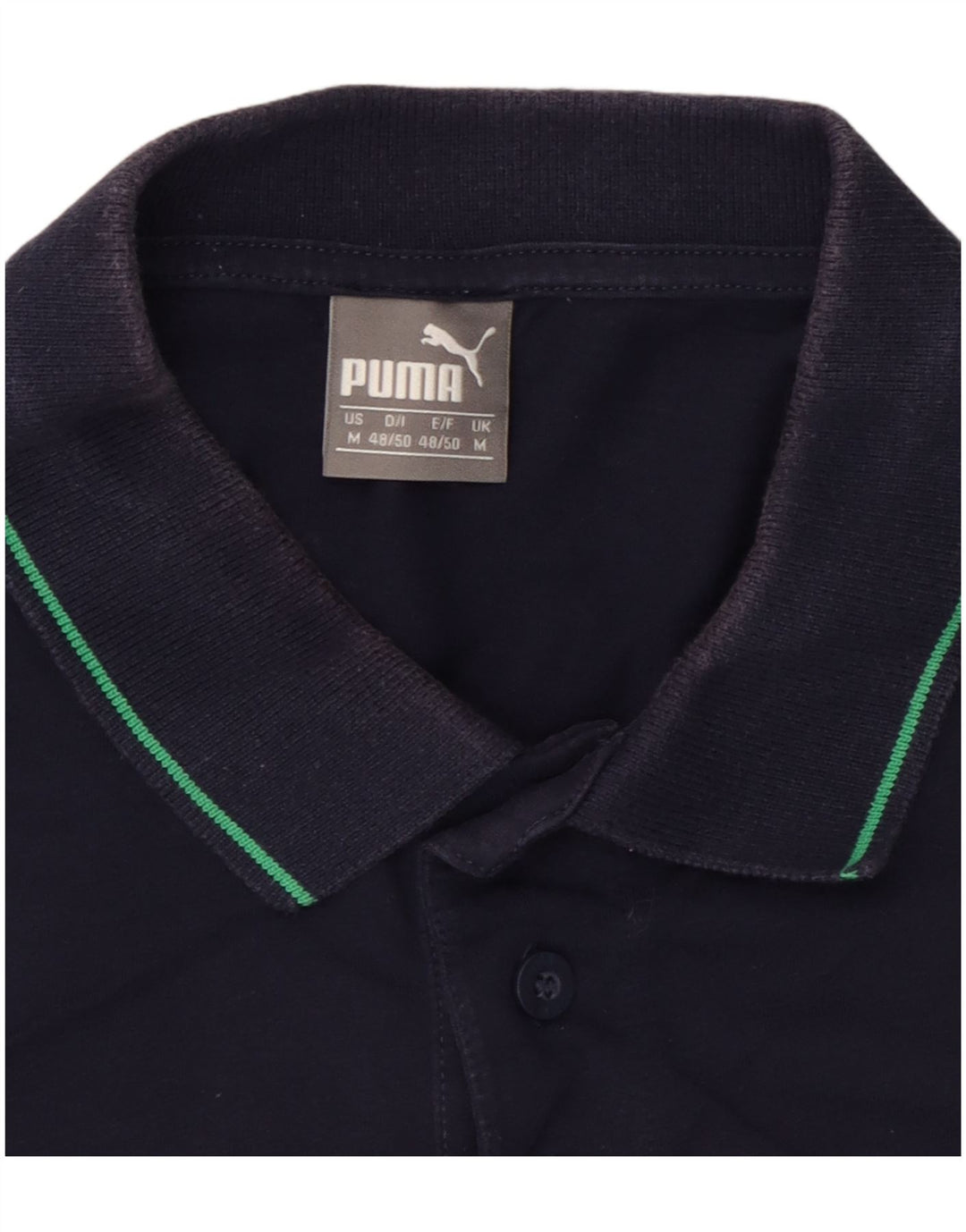 Puma Polo Homme Bleu Marine Moyen