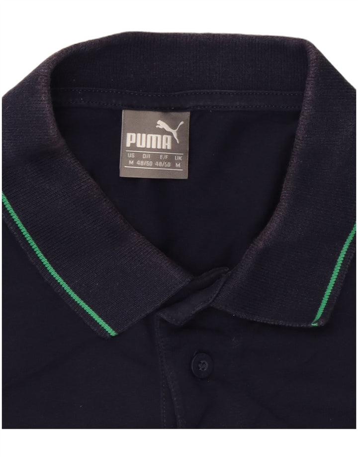Puma Polo Homme Bleu Marine Moyen