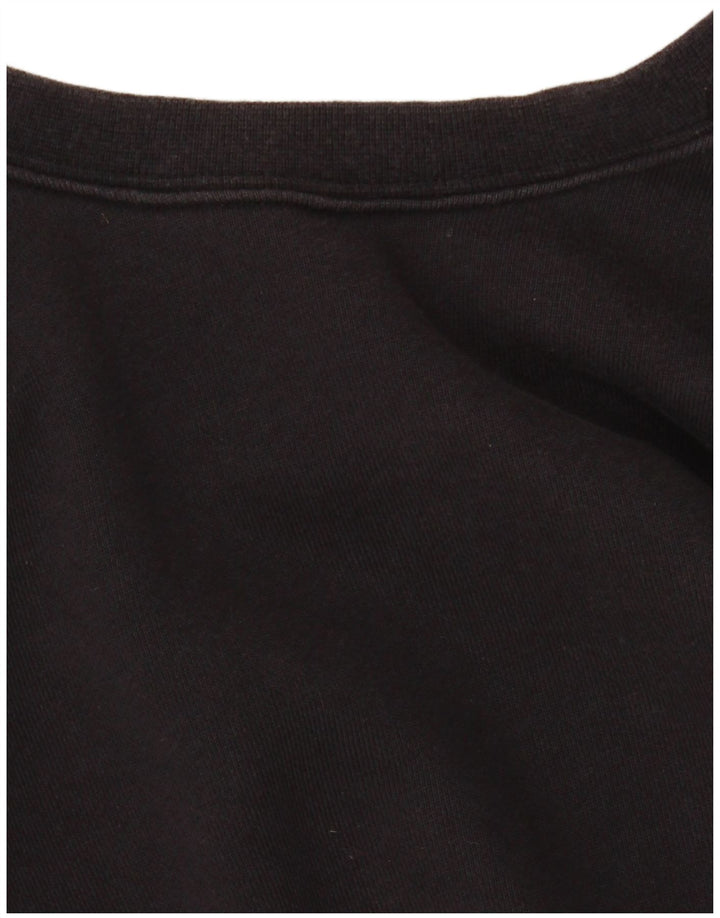 Nike Sweat-shirt pour homme en coton noir Taille S