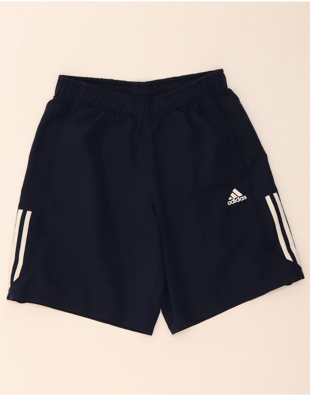 ADIDAS Short de Sport Climalite Homme Bleu Marine Moyen Polyester