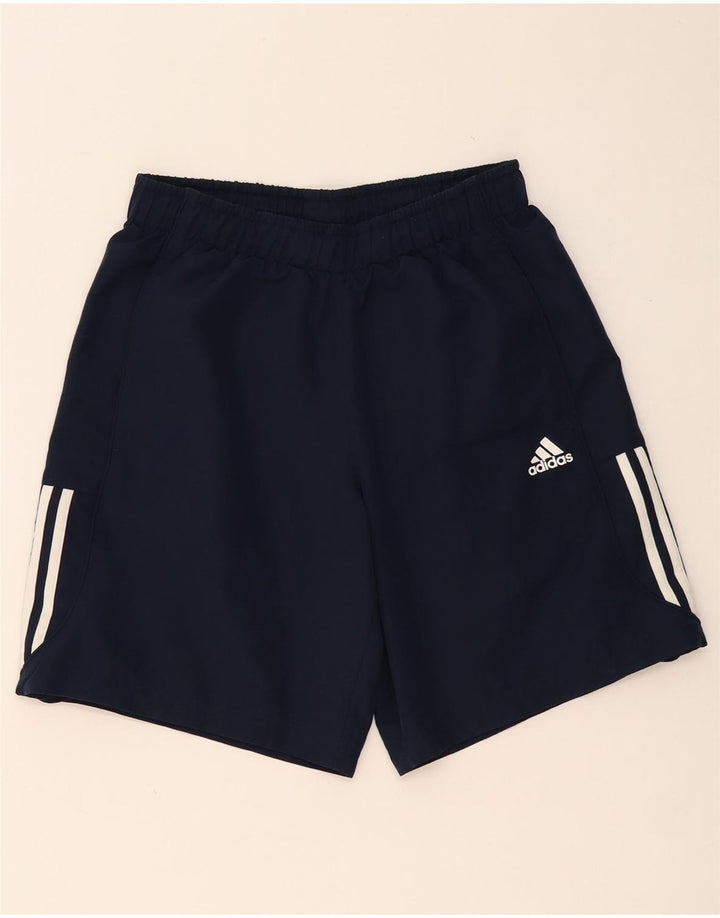 ADIDAS Short de Sport Climalite Homme Bleu Marine Moyen Polyester