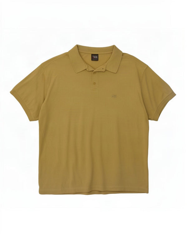Think Pink Polo Homme XL Jaune Coton