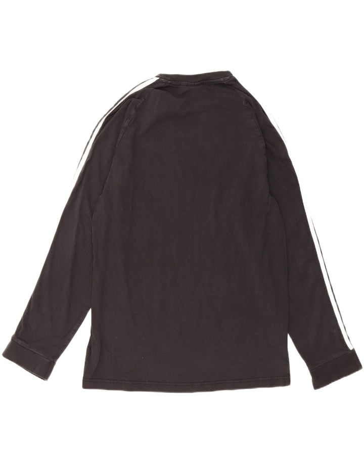 Adidas Haut à manches longues pour homme Grand coton noir