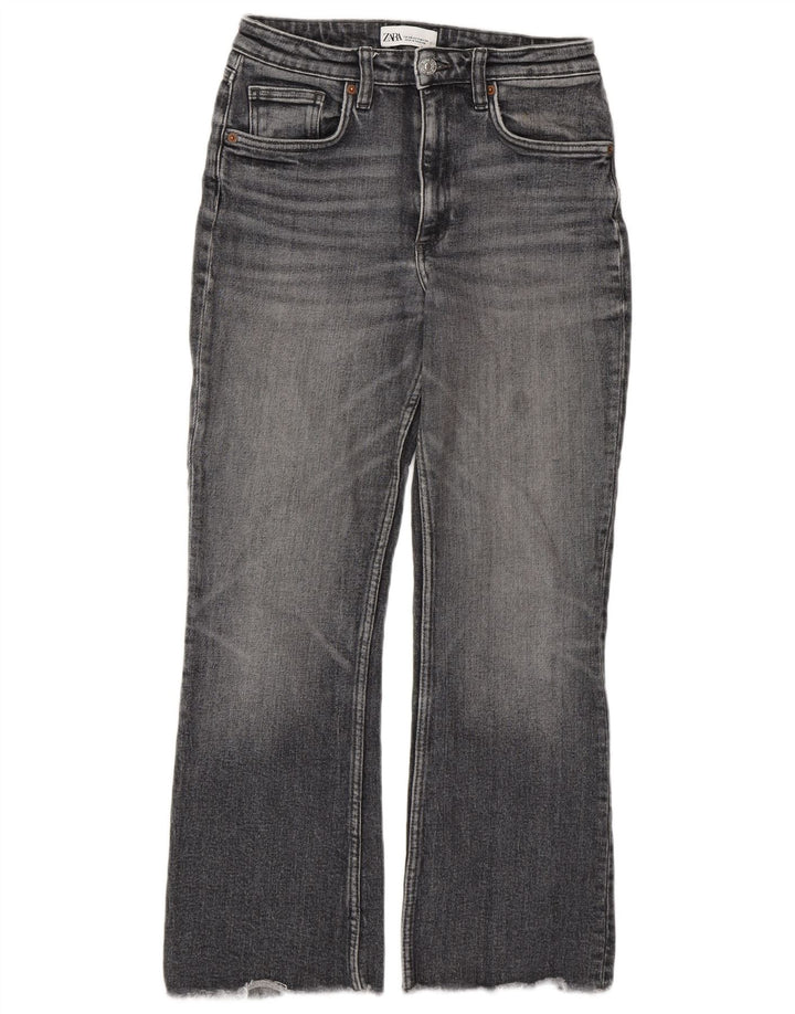 Zara Jean Bootcut Femme EU 34 2XS W24 L26 Gris