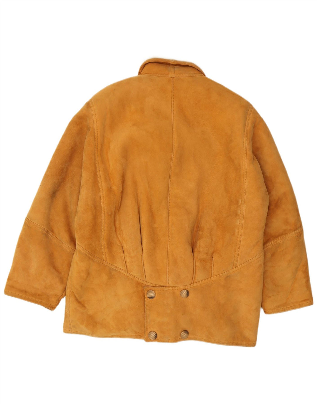 Veste Shearling Femme Vintage IT 46 Grand Shearling Brun