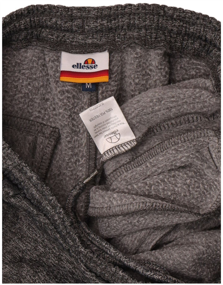 Ellesse Short de Sport Graphique Homme Gris Moyen Moucheté Polyester