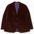 Gant Veste Blazer en Velours Côtelé à 2 Boutons pour Homme EU 50 Grand Coton Marron