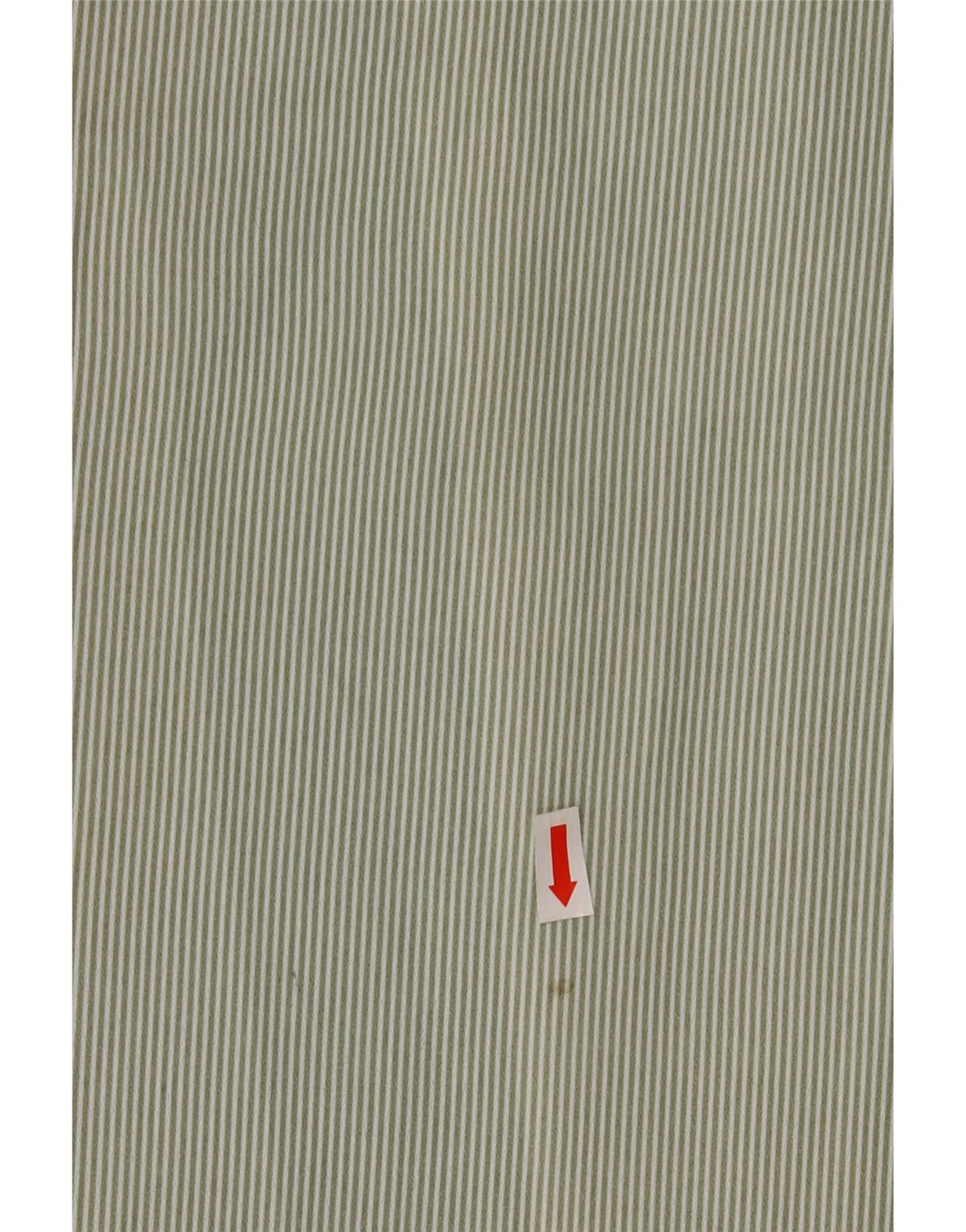 jupe évasée femme vintage IT 46 Grand W30 Polyester rayé vert