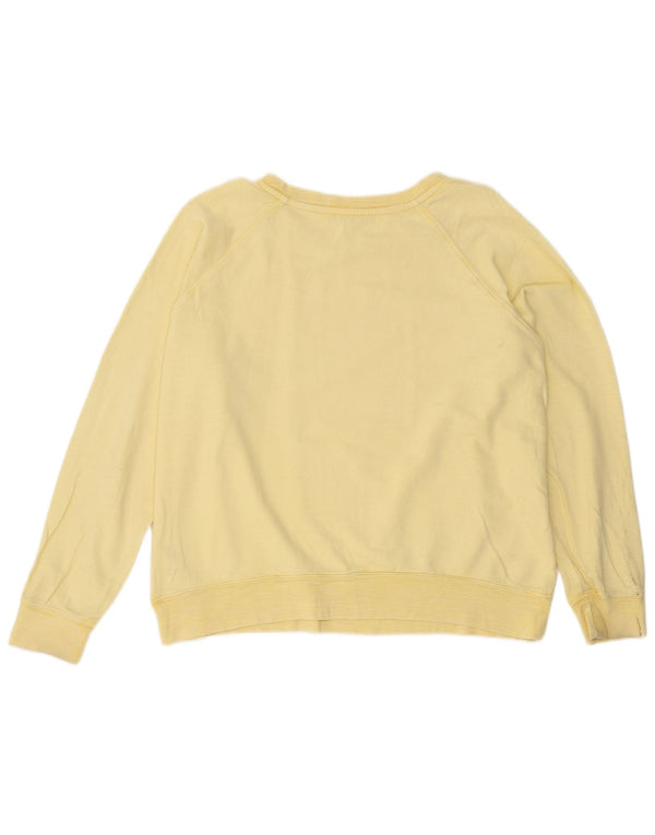 Marks & Spencer Sweat-shirt surdimensionné pour femme UK 18 XL Coton jaune