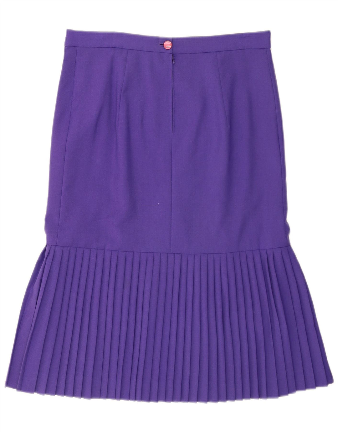 jupe plissée femme vintage W30 Violet moyen