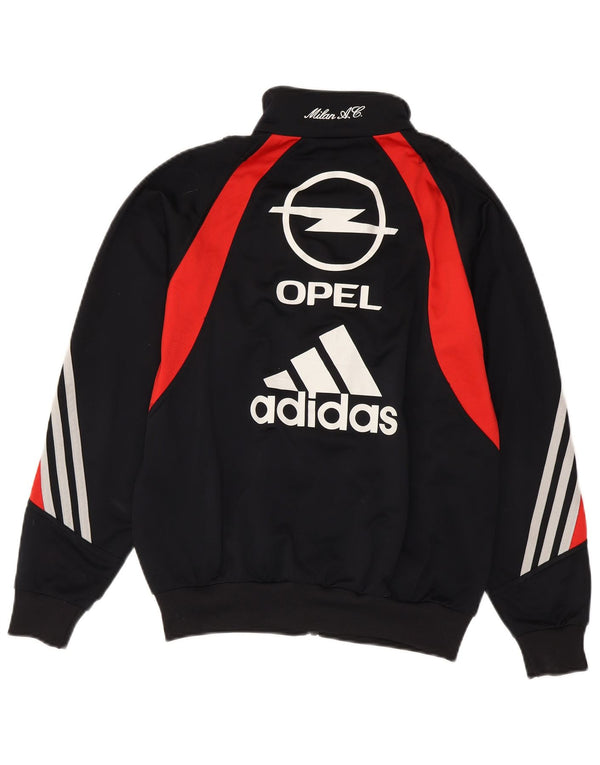 Adidas Veste de survêtement AC Milan pour garçon 13-14 ans Noir Colourblock