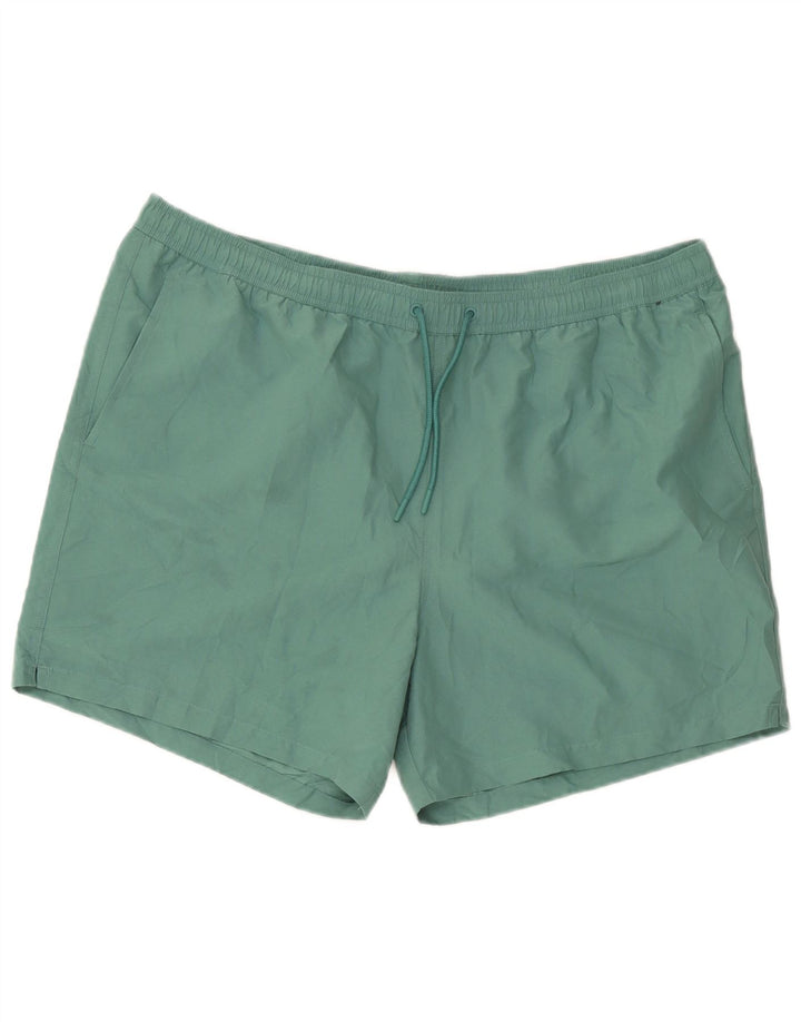 Marks & Spencer Short de bain homme 2XL vert polyester