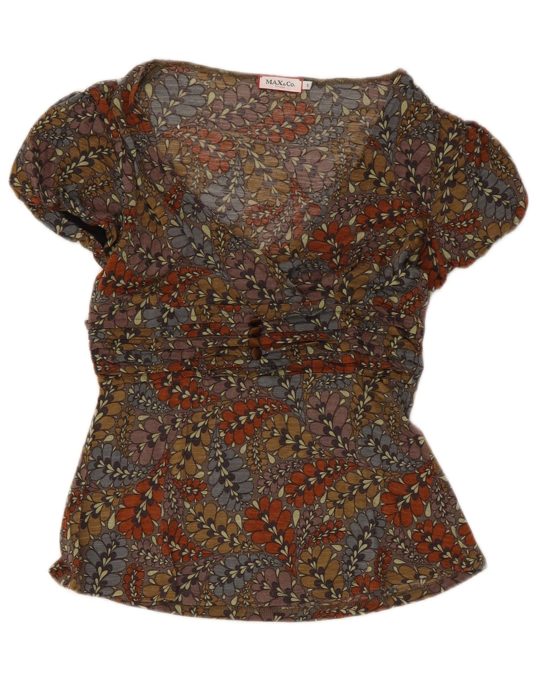 Max & Co. Chemisier pour femme UK 8 Small Multicolore Floral