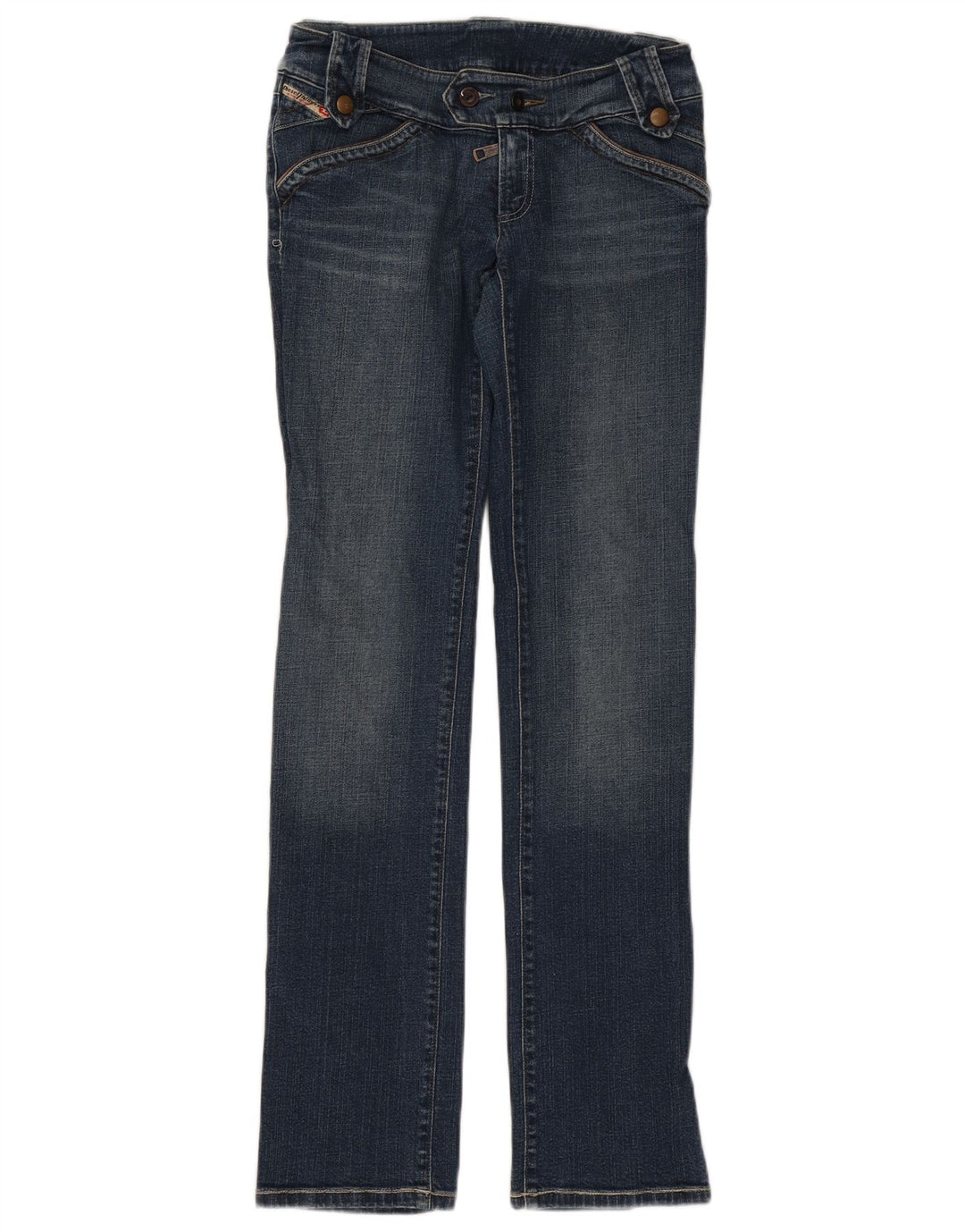 Jean Slim Femme Diesel W29 L34 Bleu Coton