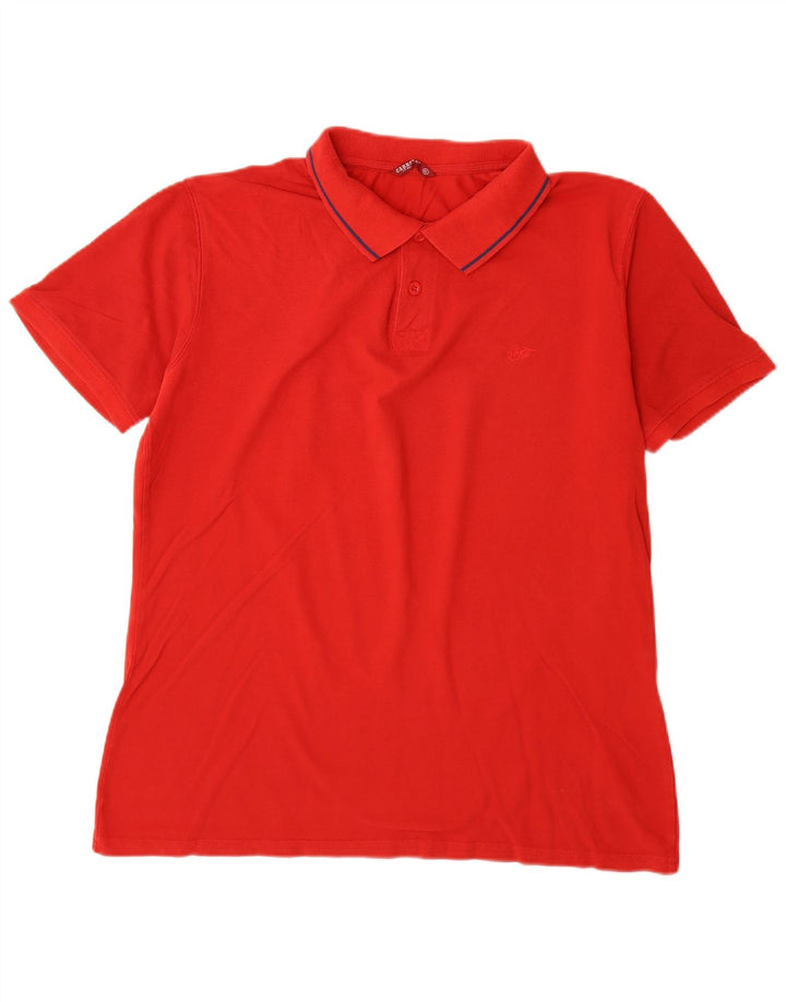 Carrera Polo Homme XL Rouge Coton
