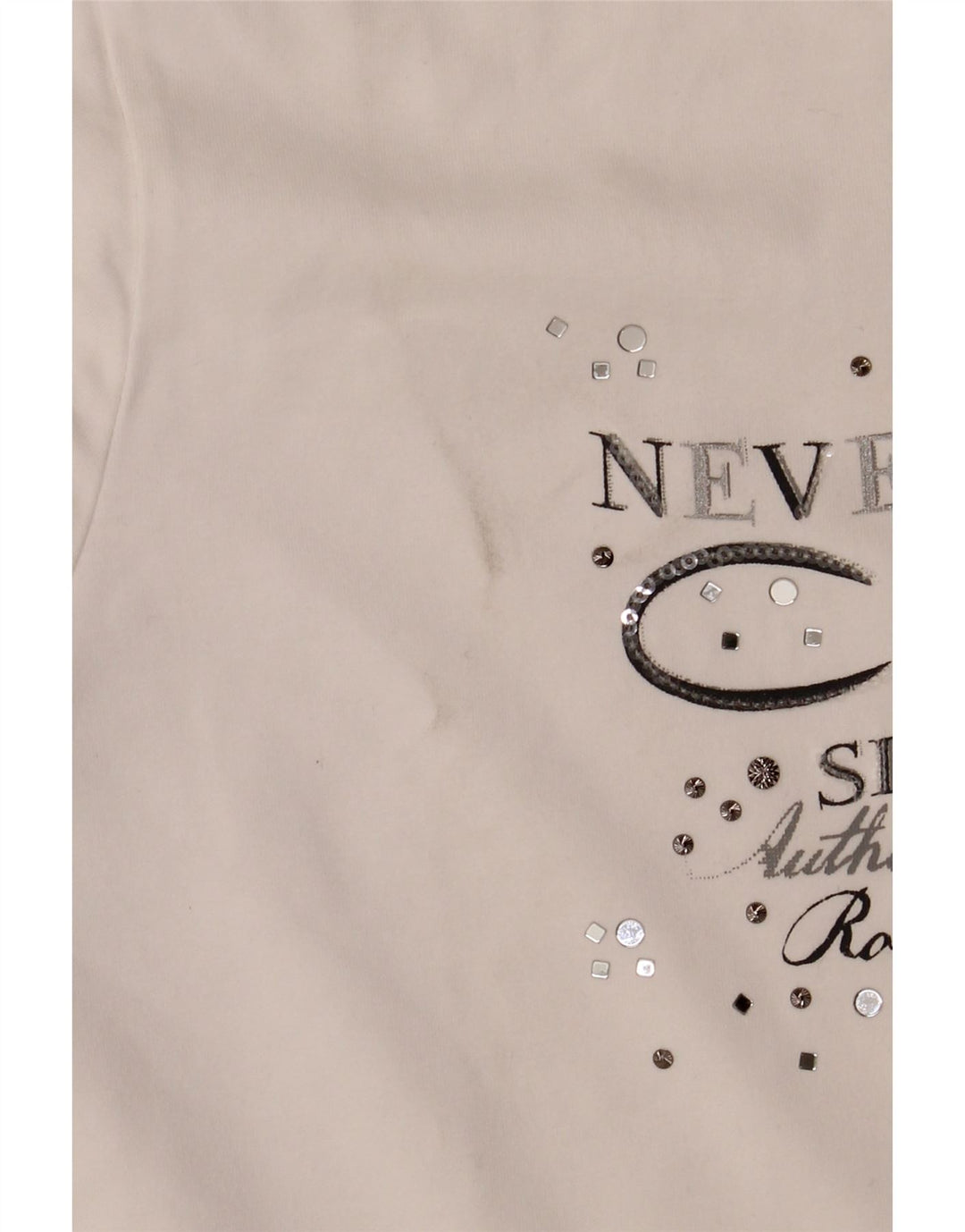 CHAMPION Veste de survêtement graphique Easy Fit pour femme UK 16 Large Blanc