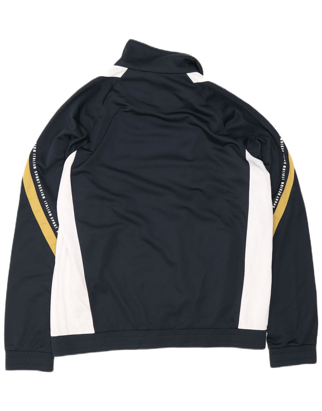 Lotto Veste de survêtement graphique pour homme 2XL Bleu marine Colorblock Polyester