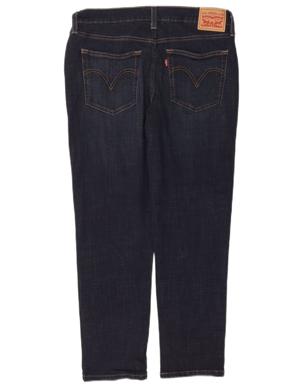 Levi's Jean Boyfriend Tapered W30 L27 Femme Bleu Marine Coton